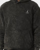 Jordan Flight Heritage Fleece Pullover Hoodie Black/Black/Cement