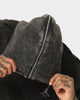 Jordan Flight Heritage Fleece Pullover Hoodie Black/Black/Cement