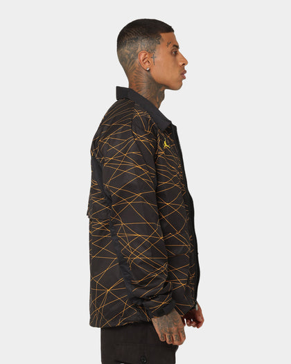Jordan X Paris Saint-Germain Anthem Jacket Black/Tour Yellow