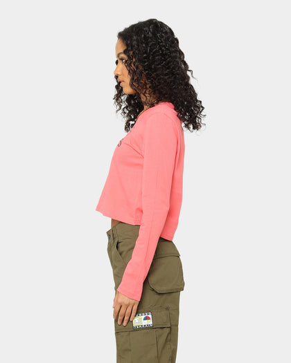 Crooks & Castles Women's Cross Out Long Sleeve T-Shirt Punch