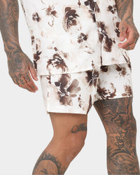 XXIII Booker Floral Shorts White/Black