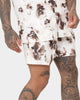 XXIII Booker Floral Shorts White/Black