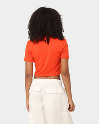 Nike Women's Nike Sportswear Essential Slim Crop T-Shirt Picante Red