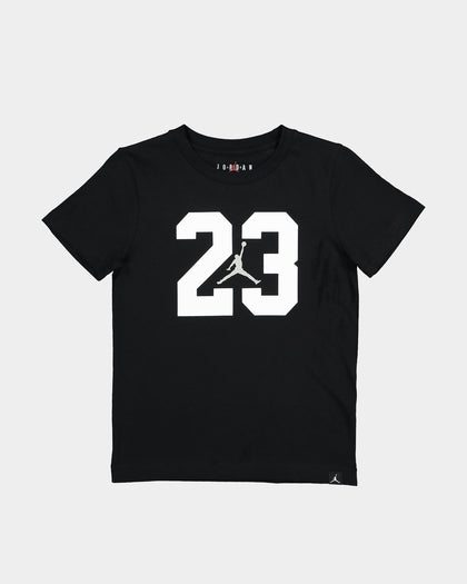 Jordan Kids' Jordan Sportswear Iconic 23 Logo T-Shirt Black/White
