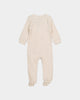 Nike Infants' E1D1 Ribbed Footed Coveralls Pale Ivory Heat