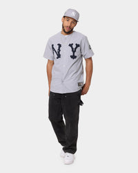 Majestic Athletic New York Yankees Highlander Rep Jersey Cool Grey