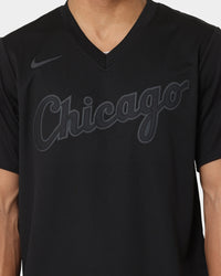 Nike Boston White Sox Triple Black Team Jersey Black