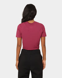 Nike Women's Nike Sportswear Essential Slim Crop T-Shirt Rosewood