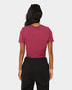 Nike Women's Nike Sportswear Essential Slim Crop T-Shirt Rosewood