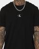 Calvin Klein Stripe CK Colourblock T-Shirt Ck Black