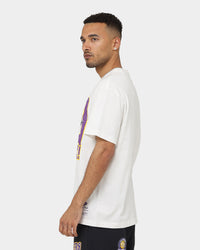 Mitchell & Ness Shaquille O'Neal Los Angeles Lakers Shaq Attack Vintage T-Shirt Vintage White