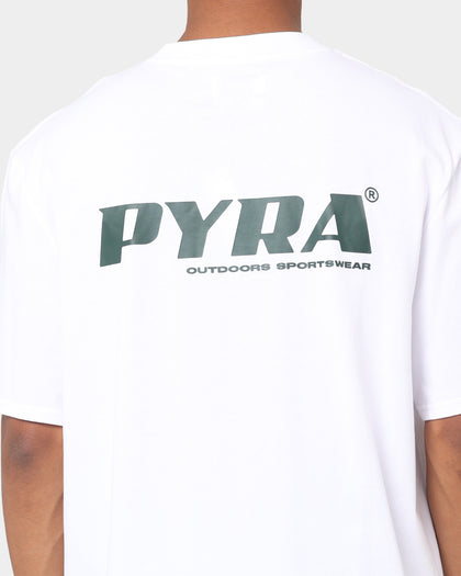 PYRA Version T-Shirt White/Green