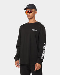 PYRA Legacy Long Sleeve T-Shirt Black/White