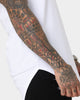 Saint Morta Gothic Paisley El Duplo Short Sleeve T-Shirt White/Black