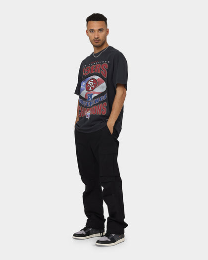 Mitchell & Ness San Francisco 49ers Superbowl Champ T-Shirt Faded Black