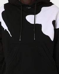 The Anti Order Deconstruction Hoodie Black/White