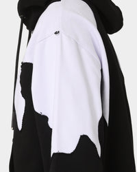 The Anti Order Deconstruction Hoodie Black/White