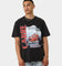 Carre World Tour '84 Vintage Short Sleeve T-Shirt Vinatge Black