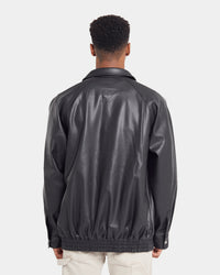 XXIII Levi PU Leather Jacket Black