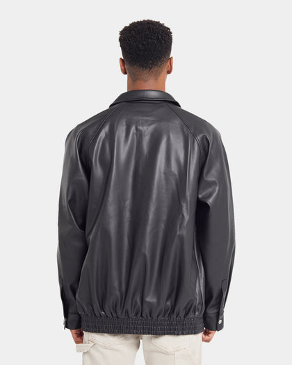 XXIII Levi PU Leather Jacket Black