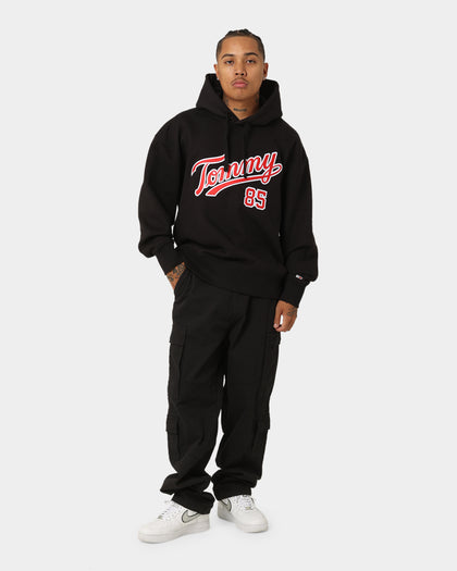 Tommy Jeans TJM Relaxed College 85 Hoodie Black