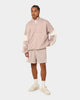 Adidas Basketball Warm Up Jacket Wonder Taupe/Off White