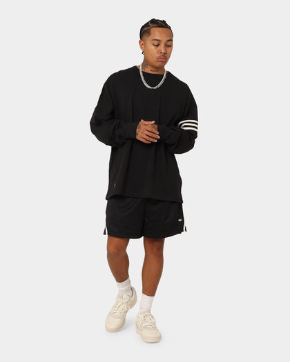 Adidas NeuClassics Long Sleeve T-Shirt Black/Wonder White