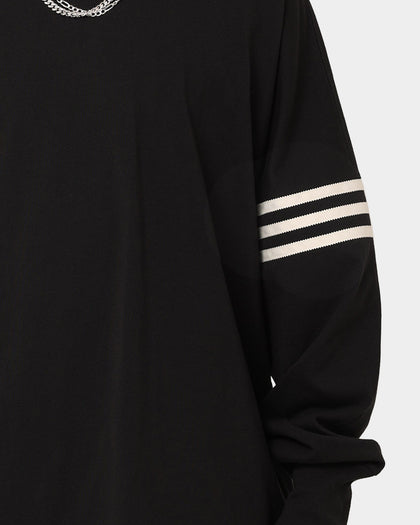 Adidas NeuClassics Long Sleeve T-Shirt Black/Wonder White