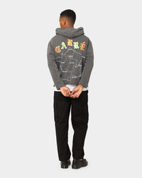 Carré L'Amour Cutoff Vintage Hoodie Washed Black
