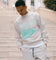 Carré Monte Carlo USA Crewneck Cement