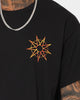 Slipknot Band Photo Flame Logo T-Shirt Black