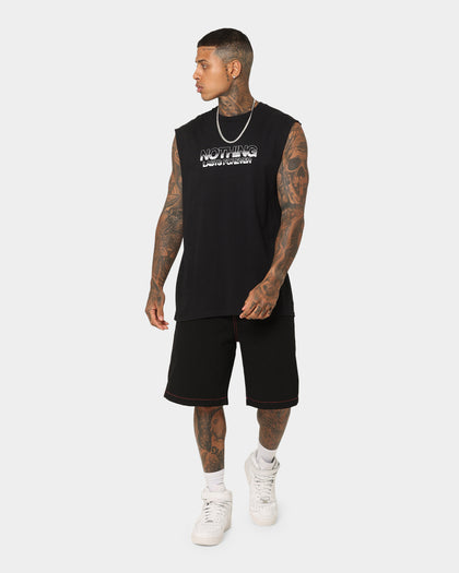Rats Get Fat Nothing Muscle T-Shirt Black