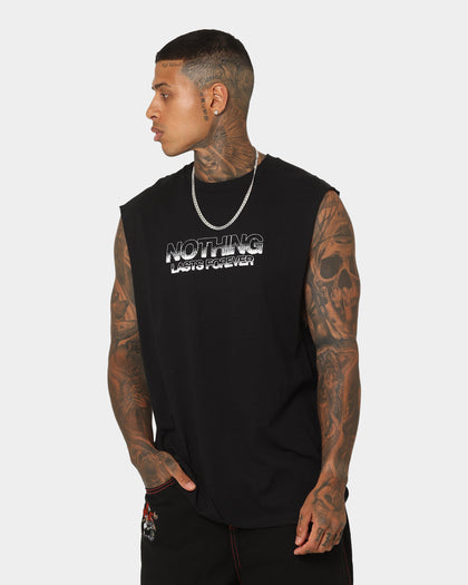 Rats Get Fat Nothing Muscle T-Shirt Black