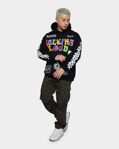 Rolling Loud Rolling Loud Line Up Hoodie Black