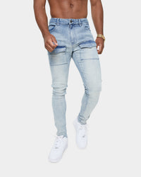 Carré Artisan Cargo Jean Vintage Wash