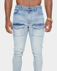 Carré Artisan Cargo Jean Vintage Wash