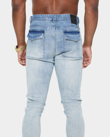 Carré Artisan Cargo Jean Vintage Wash