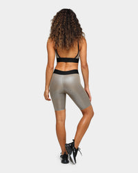 Dead Sport Women's Phantom Bike Shorts Gold/Black/Gold