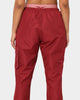 Reebok Women's Cardi B X Reebok Track Pants Triathlon Red