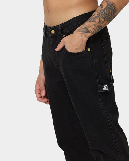 Starter '95 Relaxed Jeans Washed Black