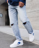 EN ES Ryder Straight Leg Jeans Washed Blue