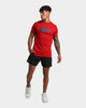 Lacoste Block Colour Swim Shorts Black/Navy Blue