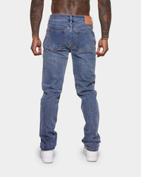 XXIII Dual Skinny Jean Mid Blue