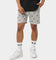 Carre Ament Repeat Rugueux Shorts Grey Marle