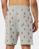 Carre Ament Repeat Rugueux Shorts Grey Marle