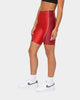Jordan Women's Essentials Mid-Rise Bike Shorts Varsity Red