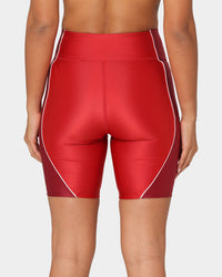 Jordan Women's Essentials Mid-Rise Bike Shorts Varsity Red