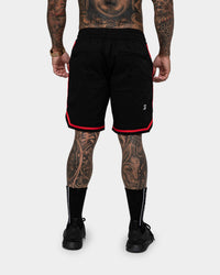 Saint Morta Envogue All-Star Woven Shorts Black/Red