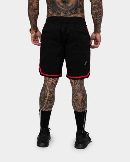 Saint Morta Envogue All-Star Woven Shorts Black/Red