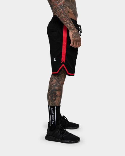 Saint Morta Envogue All-Star Woven Shorts Black/Red